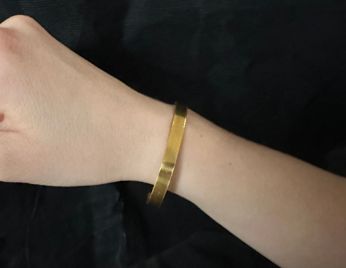 24K Gold 6mm Bracelet