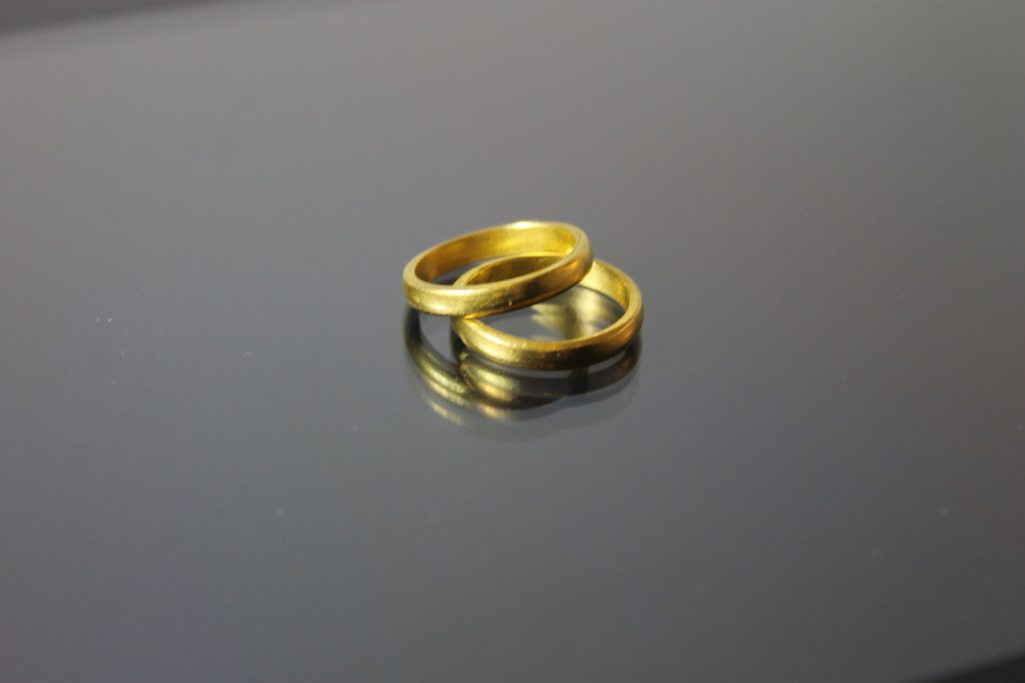 24k Gold Rounded 2.8mm Ring