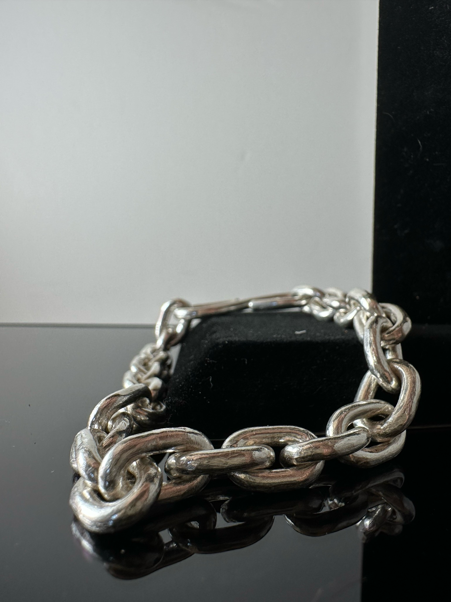 999 Pure Silver Rustic Chain Bracelet