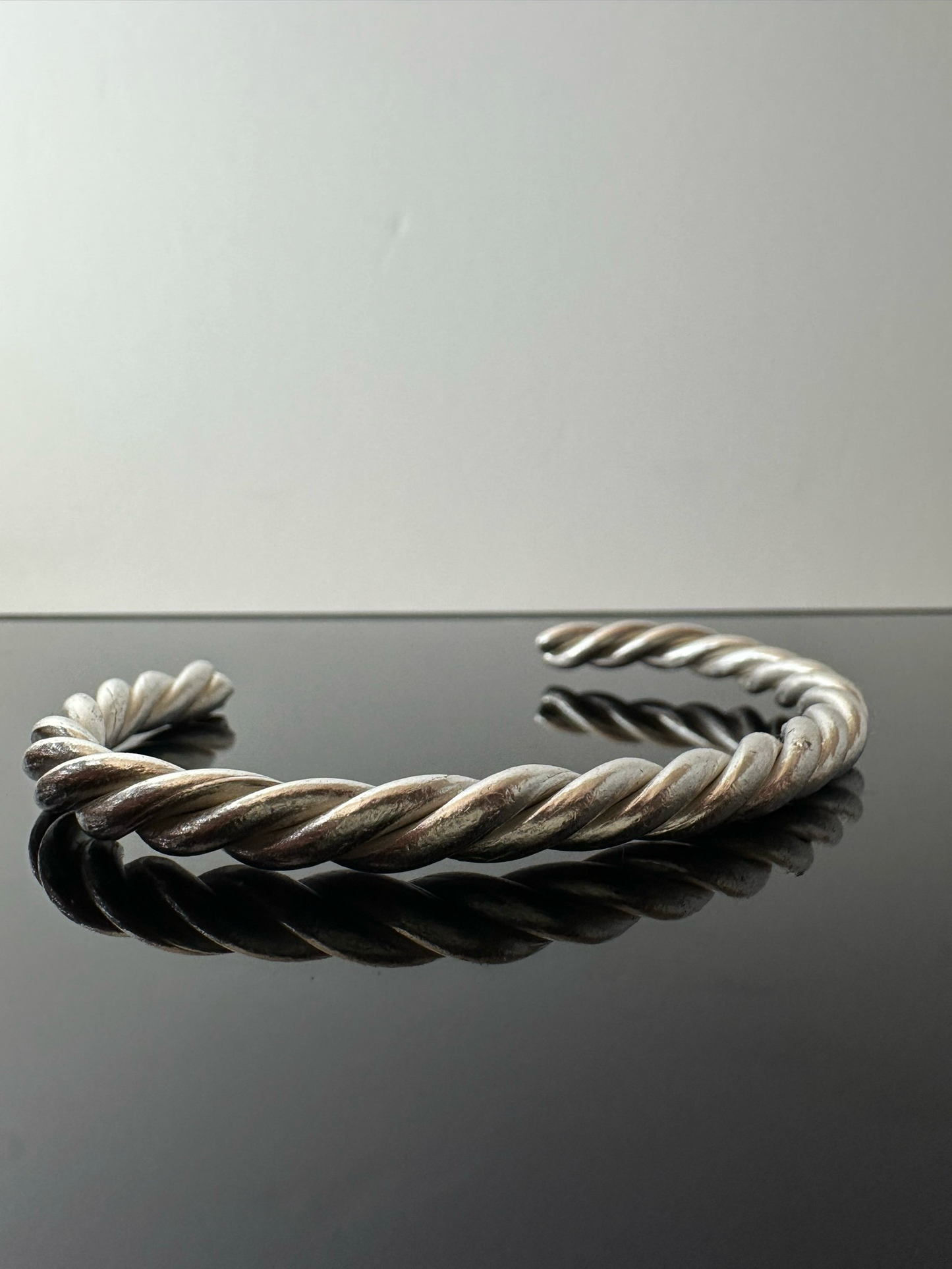 999 Pure Silver Twist Bracelet