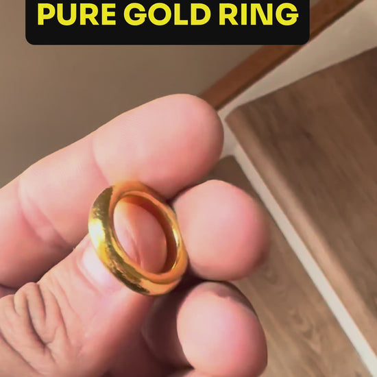 Crafting the 24K Gold Donut Band